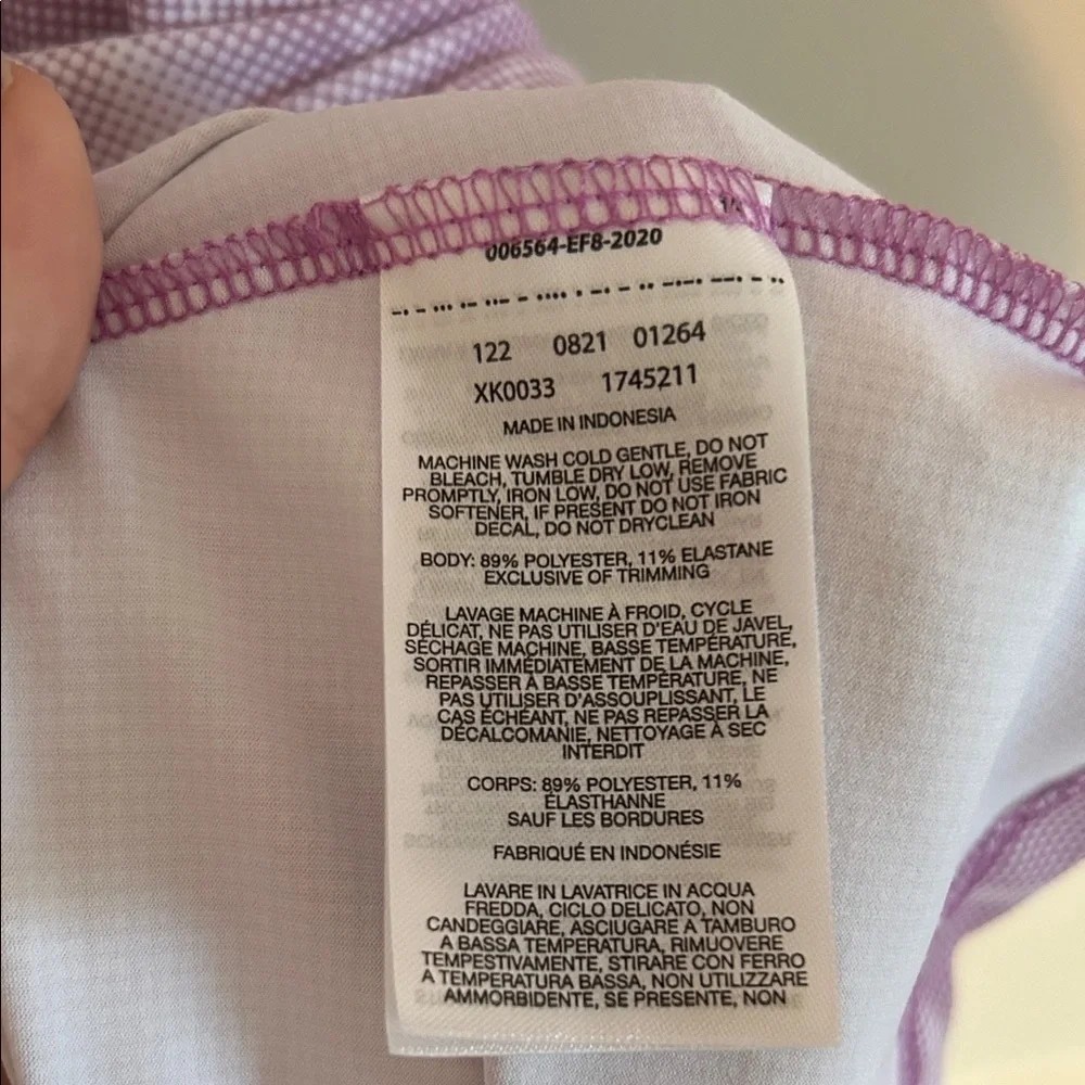 Columbia lavender patterned athletic dress - Picture 3 of 4